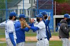 Baseball vs CGA  Wheaton College Baseball vs Coast Guard Academy during game one of the NEWMAC semi-finals playoffs. - (Photo by Keith Nordstrom) : Wheaton, baseball, NEWMAC